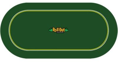 Rollout Gaming Poker Layout Surface for table top  
