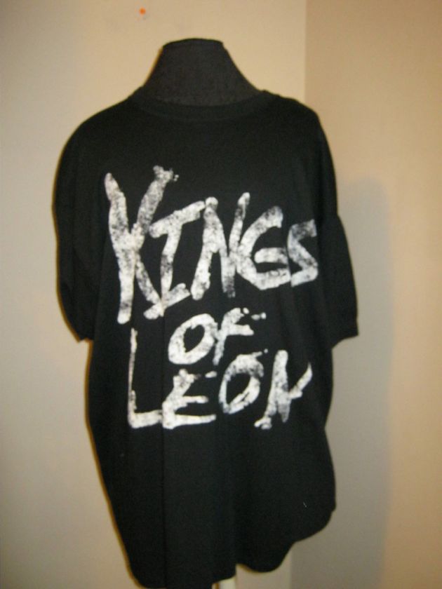 Kings of Leon rock band t shirt xl music memorabilia  