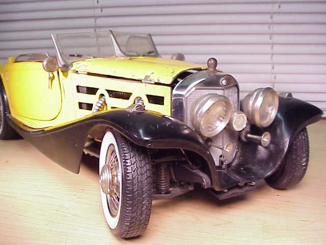 Rivarossi Pocher 1936 Mercedes Cabrio 1/8 Scale VG+Rare  