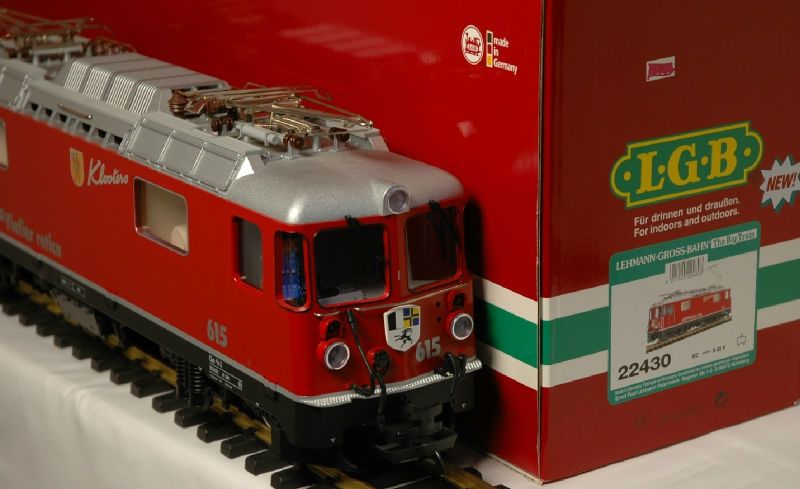 LGB G Scale 22430 RHB GE 4/4 II Electric Locomotive KLOSTERS 615 