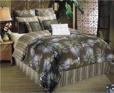 PALM RETREAT 9pc QUEEN comforter set by KATHY IRELAND  