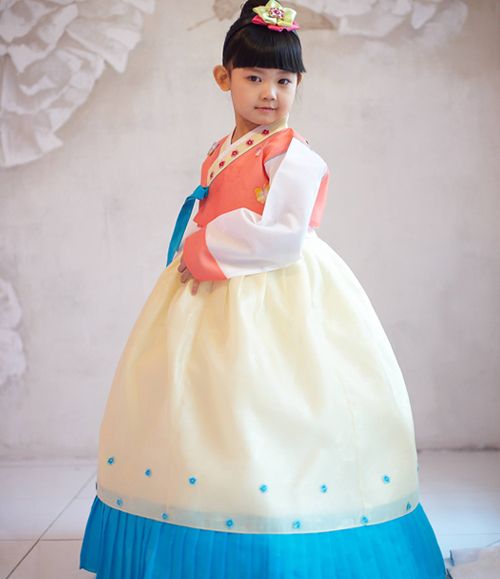 Age0~2 HANBOK Korean tranditional 1070 dress Baby Toddler Girl Kid 