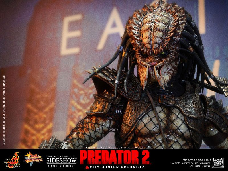   Hot Toys 1/6 Predator 2  City Hunter Predator HOT TOYS FIGUREFREE