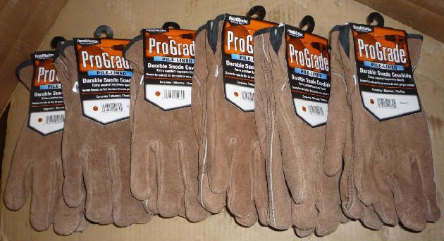 Magid TB442ET ProGrade M Pile Lined Suede Gloves 6 Prs  