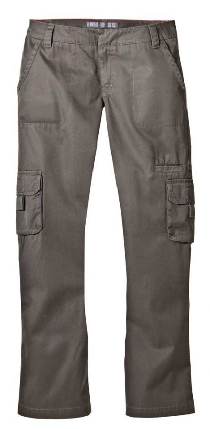 DICKIES WOMENS RELAXED CARGO PANTS W/POCKETS ALL COLOR  