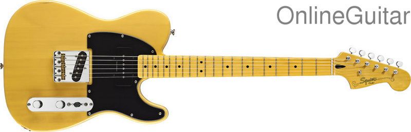 NEW FENDER® SQUIER® BUTTERSCOTCH BLONDE VINTAGE MODIFIED® TELE 