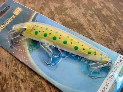 NIP The Producers Lures Roscoes Shiner Yellow Trout  