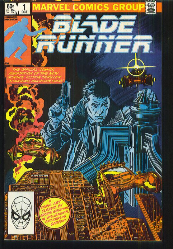 Blade Runner No. 1 Al Williamson art 1982  