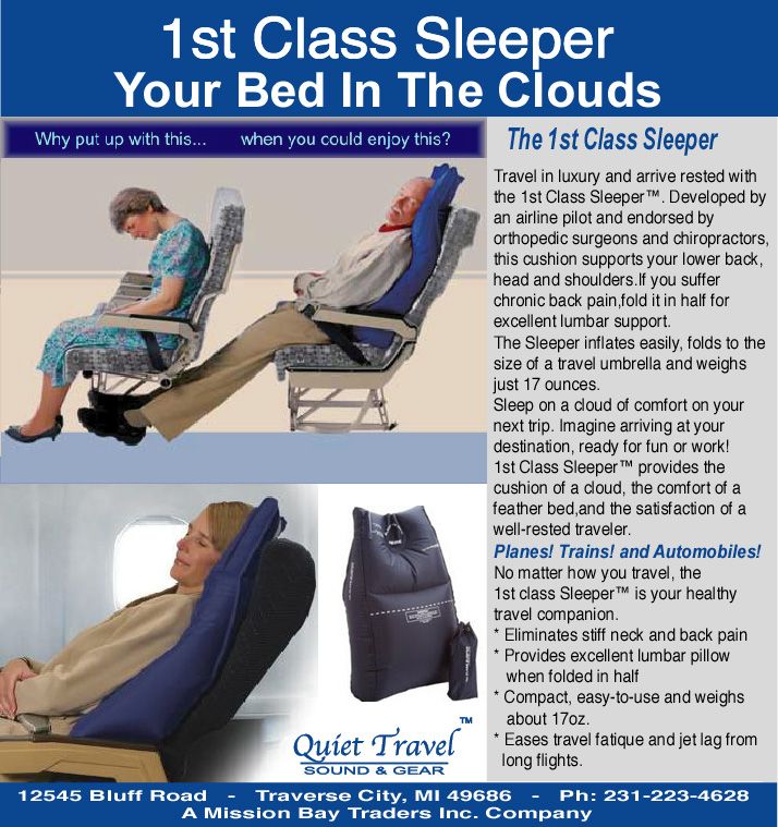 1ST CLASS SLEEPER™/YOUR BED IN THE CLOUDS /AUTH. DEALER  