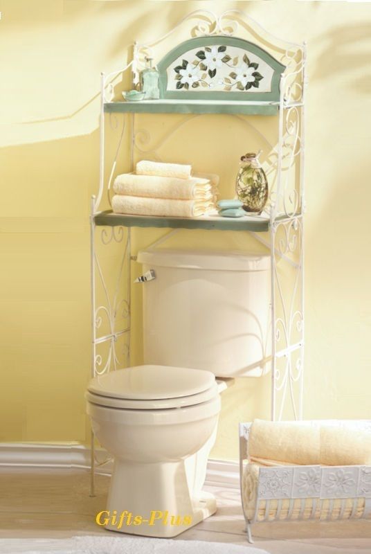 NEW MAGNOLIA BATHROOM SHELF FIT OVER THE TOILET 58 H  