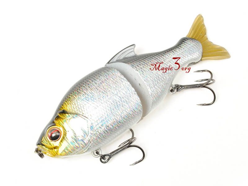 YOSHIKAWA Hard Bait Swimbait Jointed Shad VMC Hook Fishing Lures 100mm 