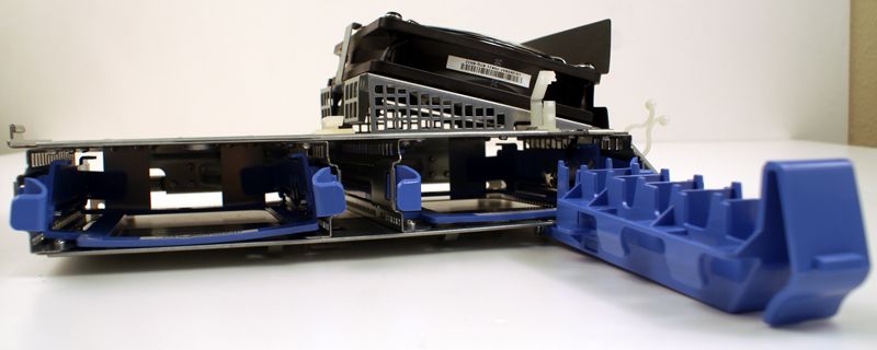 Genuine Dell Precision Hard Drive Carrier Assembly KP847, (2) HD 