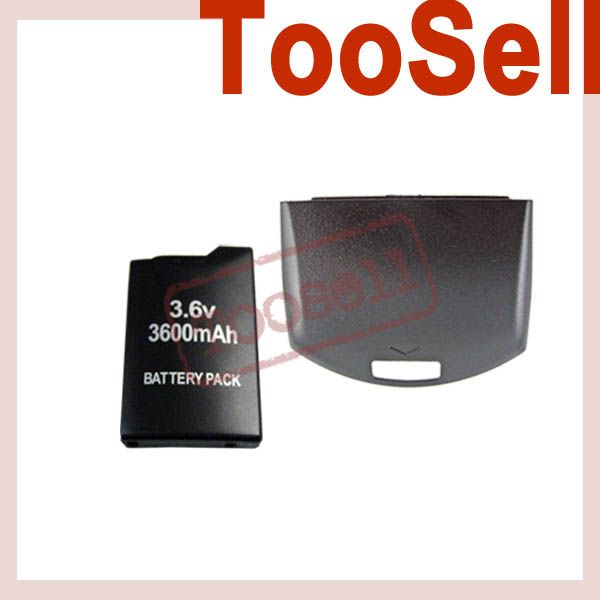 New 3600mAh Battery & Battery Door For PSP 1000 1001 US  