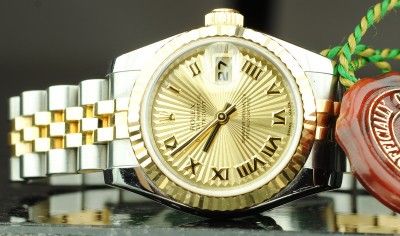   179173 New Style Datejust D Serial 2005 RARE SUNBEAM DIAL  