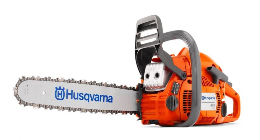 New HUSQVARNA 450 18 50.2cc 3.2Hp Gas Powered Chain Saw X Torq 