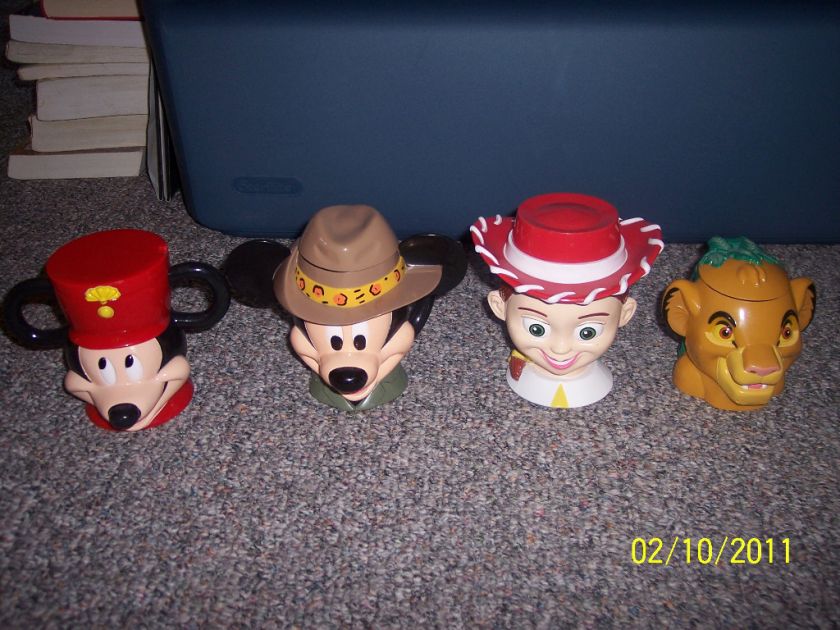   Ice Mug/Cup Mickey Mouse, The Lion King Simba, Jesse Toy Story Pick 1