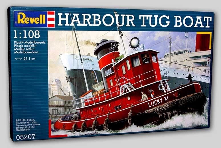 HARBOR TUG BOAT   1/108 Revell of Germany Kit #5207 NEW  