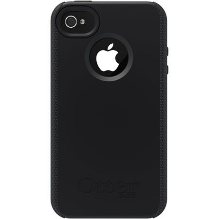 OTTERBOX IMPACT CASE IPHONE 4 G 4G 4S BLACK ~ NEW  