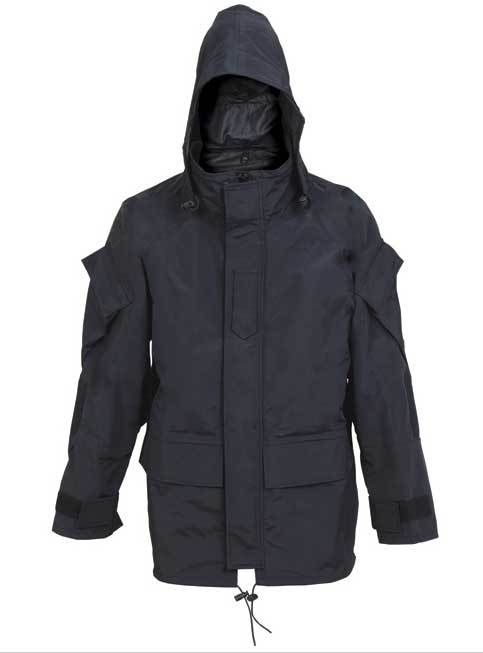 ECWCS GEN 2 H20 3 Layer Nylon Parka by TRU SPEC   BLACK 690104283876 