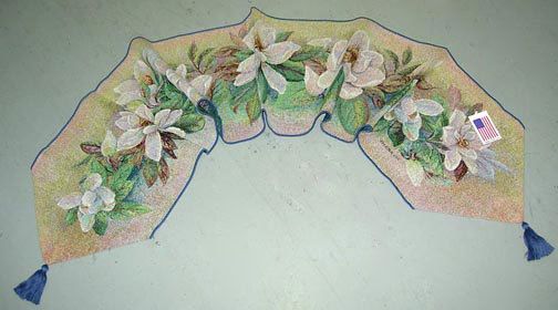 MAGNOLIA Tapestry Table Runner ~ Lena Liu  