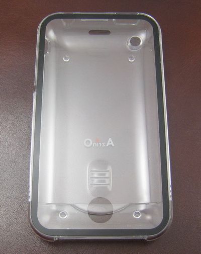 AzrinO Apple iPhone 3GS Touchable Clear Crystal Case  