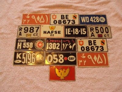 Lot of 14 Miniature 1950s Kelloggs License Non USA  