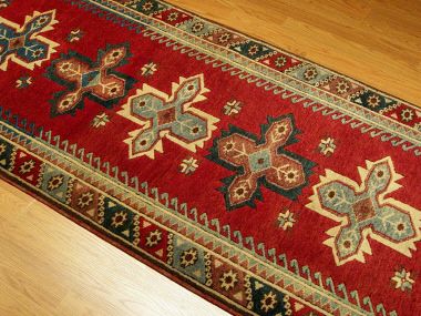 Beautiful Handmade Turkish Kula Wool Runner.  