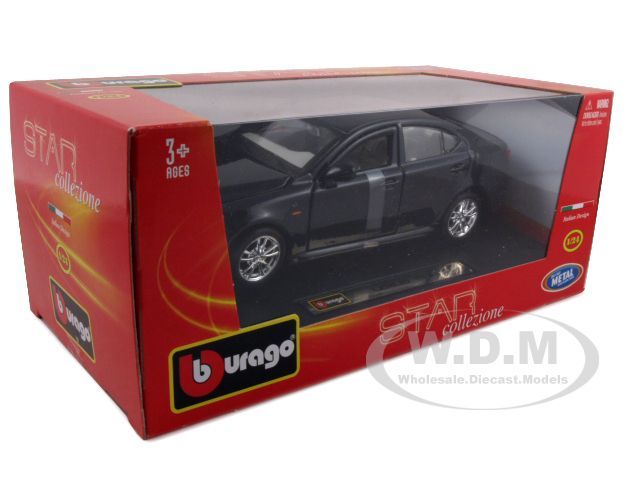 LEXUS IS 350 IS350 BLUE 124 DIECAST MODEL CAR BY BBURAGO 21028  