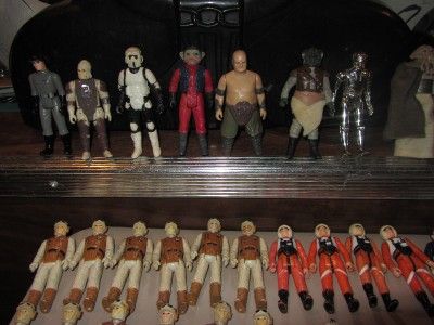   STAR WARS 182 ACTION FIGURE LOT RARE LUKE VADER BOBA FETT ETC  