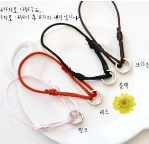 cute girl gift String fashion love Cross Bracelet color  