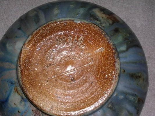 1920 Roger Guerin Belgium Art Pottery Pot  