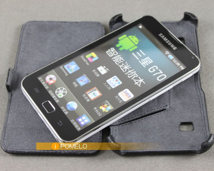   Leather Case + Screen Protector for Samsung Galaxy Player 5.0 YP G70