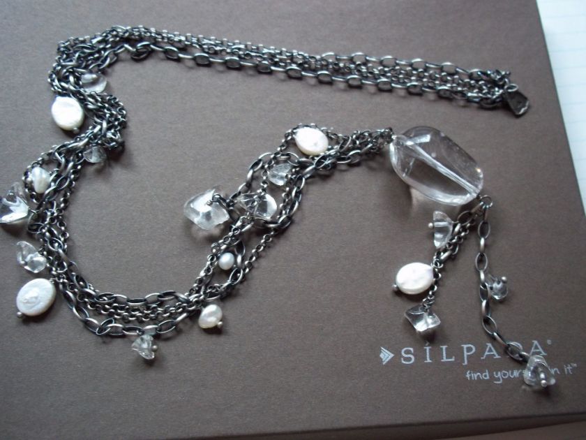 N1492 Silpada Retired Crystal 35 Necklace $164  