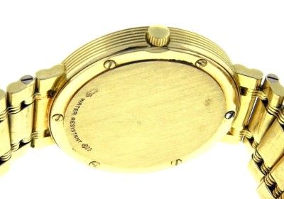 Ladies Corum Romvlvs 18K Gold Diamond Quartz Watch  