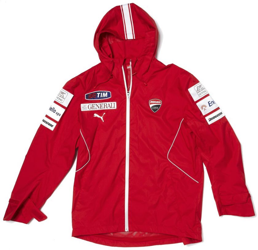   DUCATI OFFICIAL TEAM SPRAY JACKET NICKY HAYDEN VALENTINO ROSSI MOTOGP