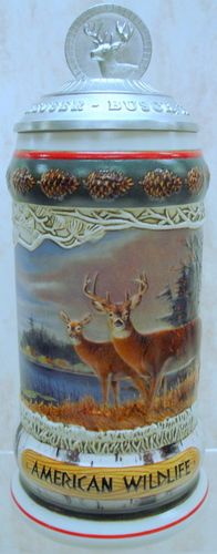 ANHEUSER BUSCH Whitetail Deer Wildlife Budweiser CS446  