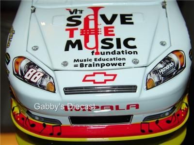 2011 DALE EARNHARDT JR #88 VH1 SAVE THE MUSIC 124  