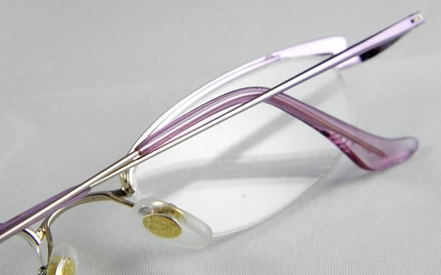   WOMENS OPTICAL HALF RIMLESS EYEGLASS FRAMES EYEWEAR BRAND NEW NEW