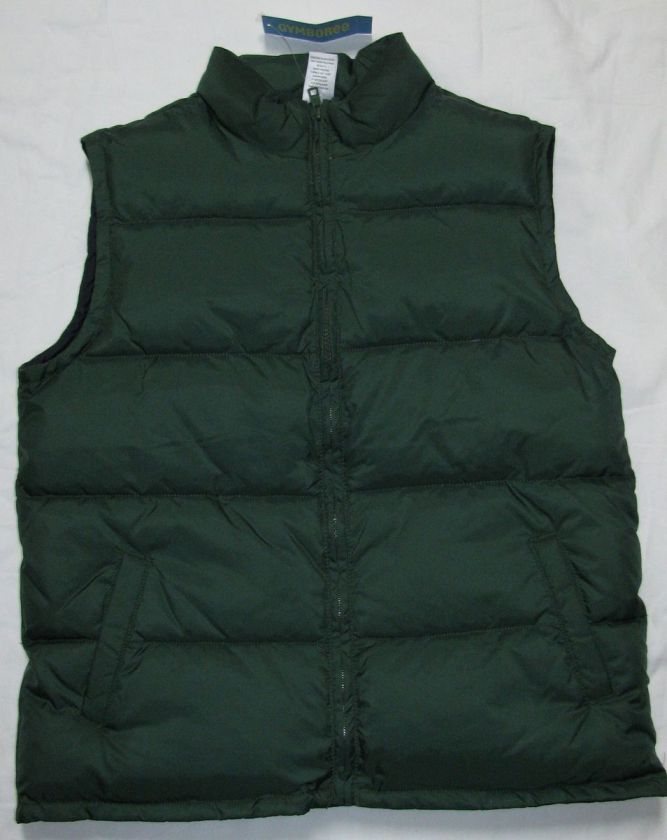 NWT Gymboree CANINE ACADEMY Green Puffer Vest L 10  