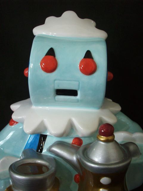 HANNA BARBERA ROSIE ROBOT JETSONS COOKIE JAR MIB #C757  