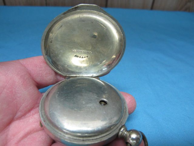 Antique 1888 Broadway Waltham Key Wind Pocket Watch   