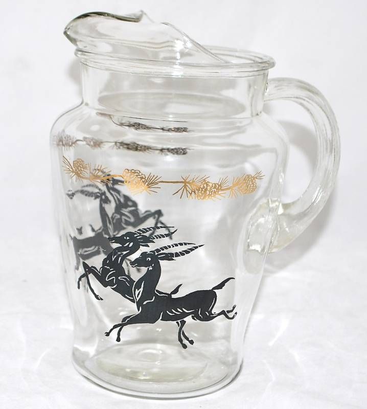 Vintage Gazelle Ice Lipped Pitcher  