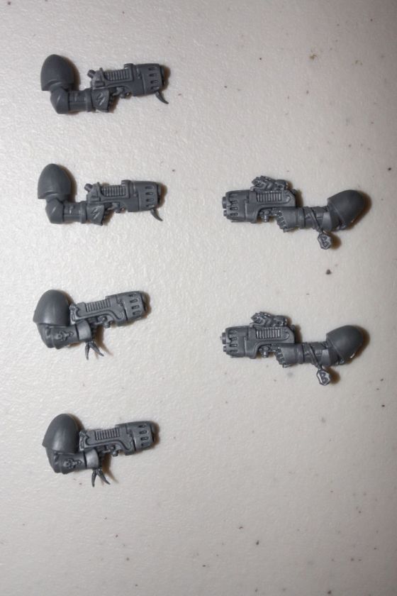 SPACE WOLVES 6x PLASMA PISTOLS Warhammer 40K  