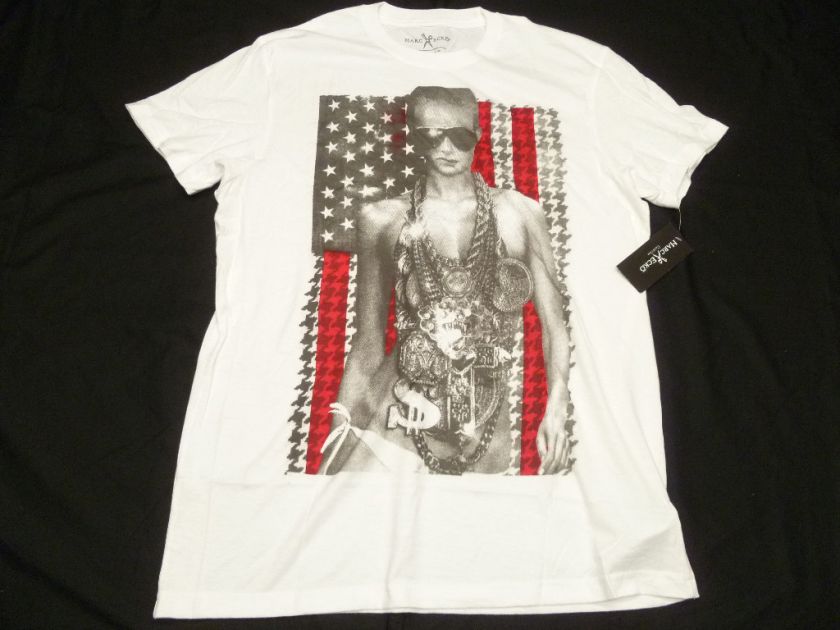 NWT Mens Marc Ecko T Shirt Bling Americana Tee S G957  