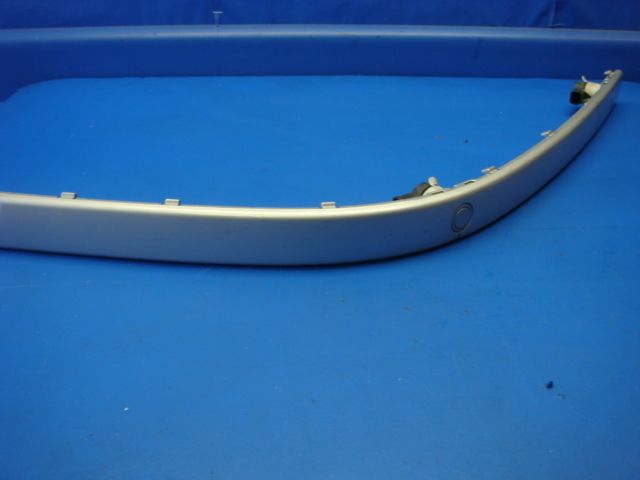 BMW E39 E60 530 E83 X3 BUMPER TRIM + PDC SENSORS SILVER  