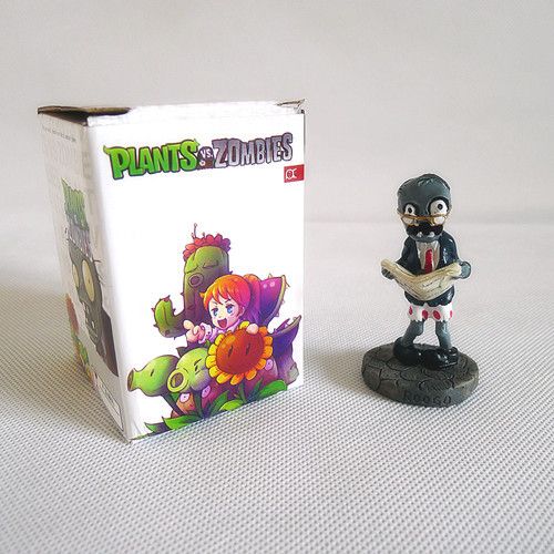 Plants vs Zombies 3.5 Newspaper Zombie Figurine  