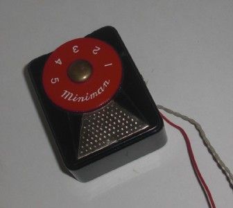 Vintage Miniman Rocket Radio Toy Pocket Electronic Work  