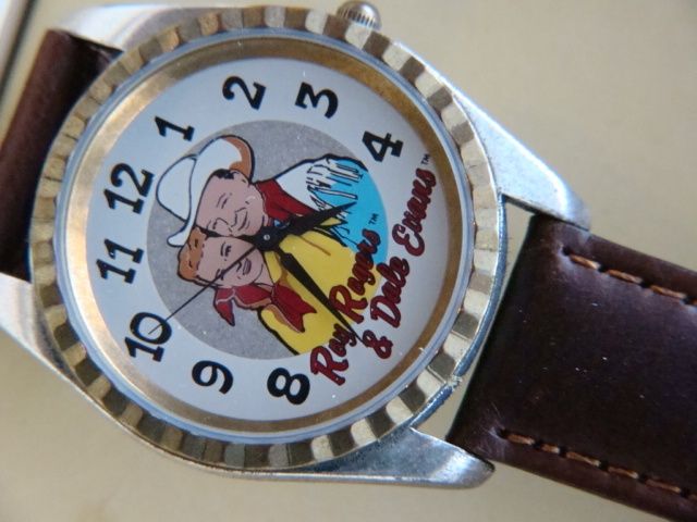 ROY ROGERS & DALE EVANS WATCH BY FOSSIL 1994  