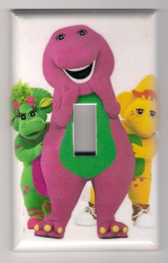 Barney & Friends Decorative Light switch Plate cover  