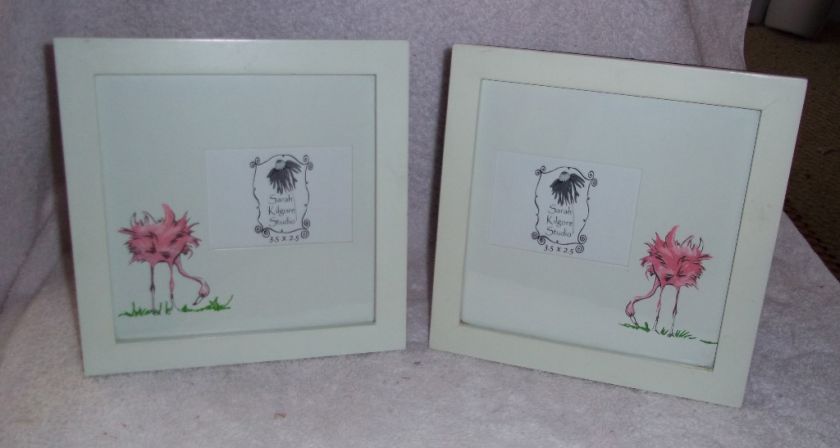 SARAH KILGORE STUDIO FLAMINGO DESIGN PICTURE FRAMES TWO  